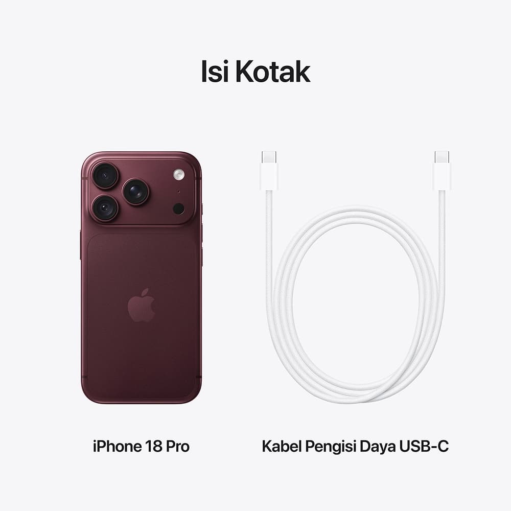 iPhone 18 Pro (A20 Pro) | Triple 48MP Fusion Camera With Variable Aperture [Garansi Resmi] 10