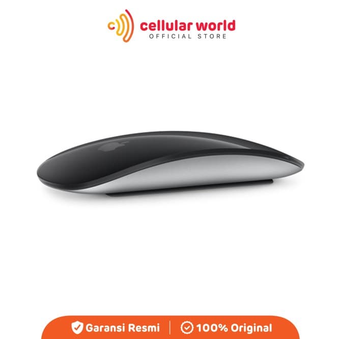 Apple Magic Mouse Multi Touch Surface -Black [Garansi Resmi]