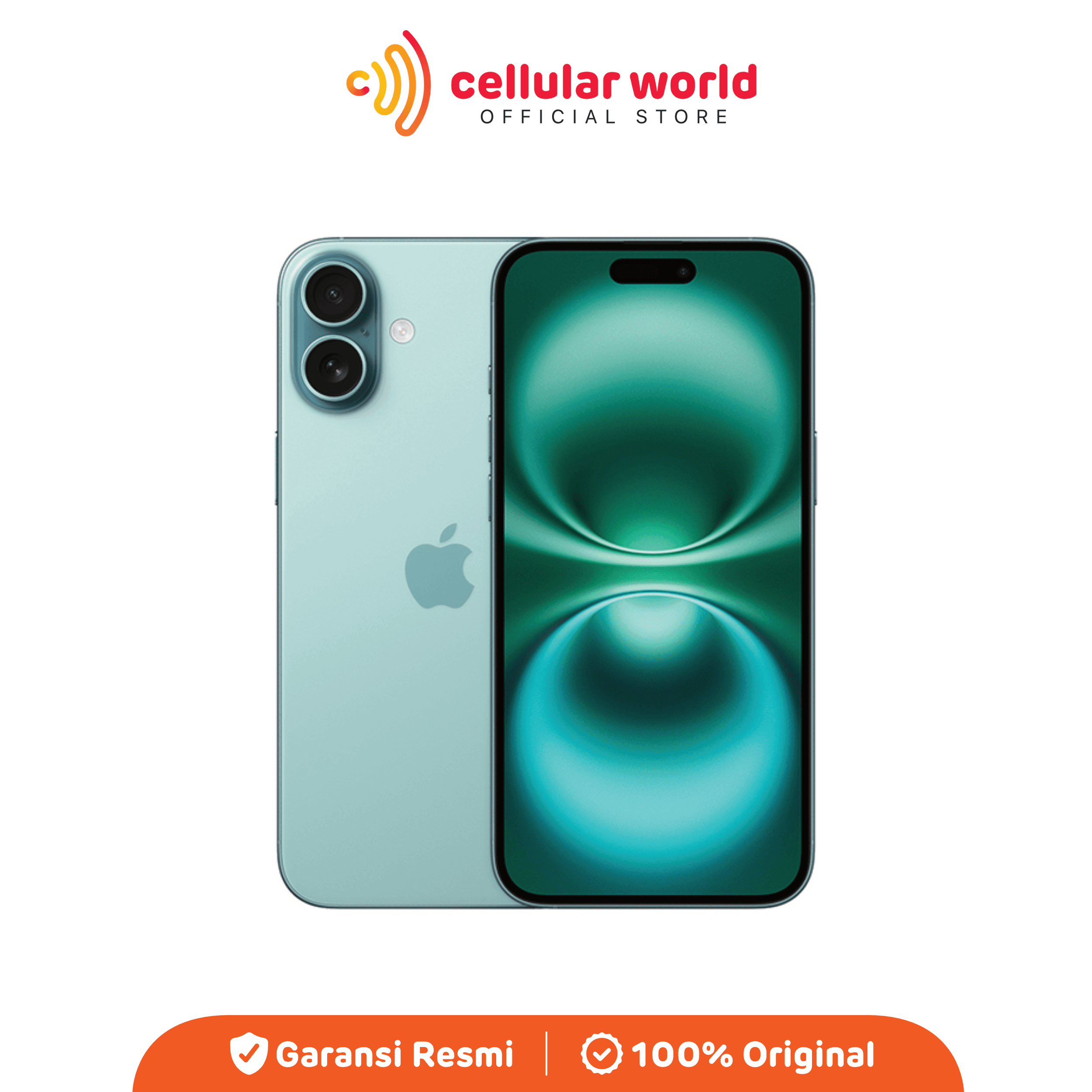 iPhone 16 Plus Teal [Garansi Resmi]