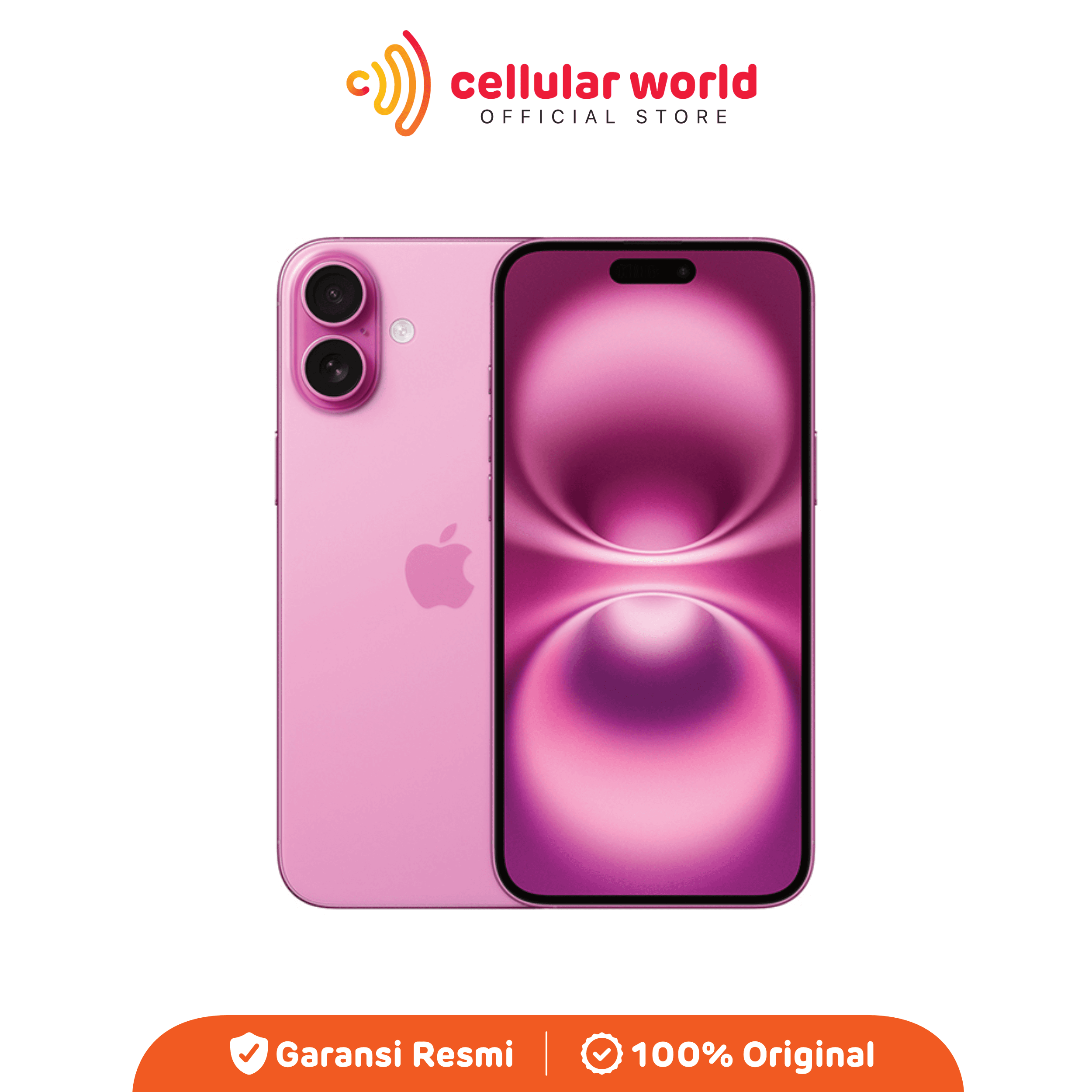 iPhone 16 Plus Pink [Garansi Resmi]