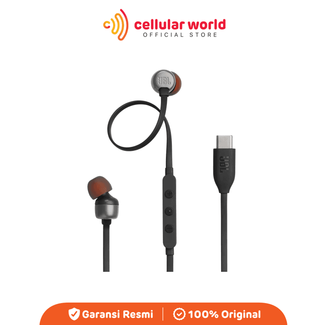 JBL Tune 310C USB | Wired Hi-Res In-Ear Headphones [Garansi Resmi] 3