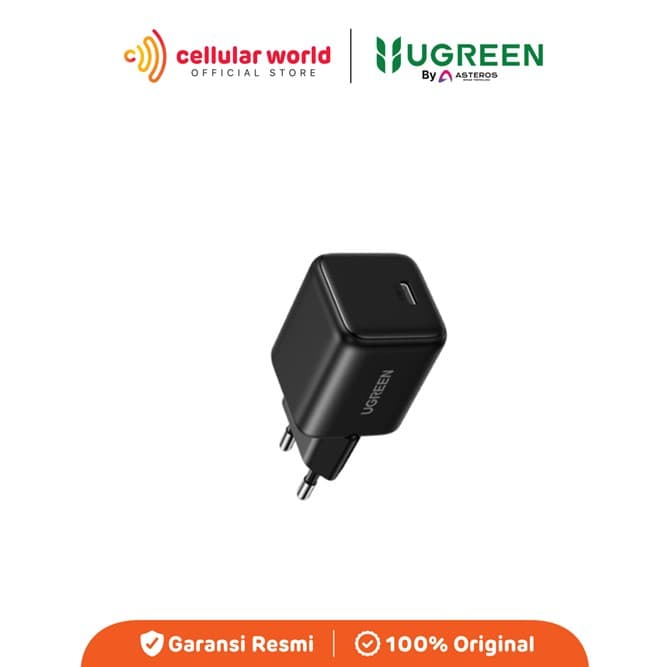 Ugreen Adapter 55553 N Series GAN 20W 1C [Garansi Resmi]