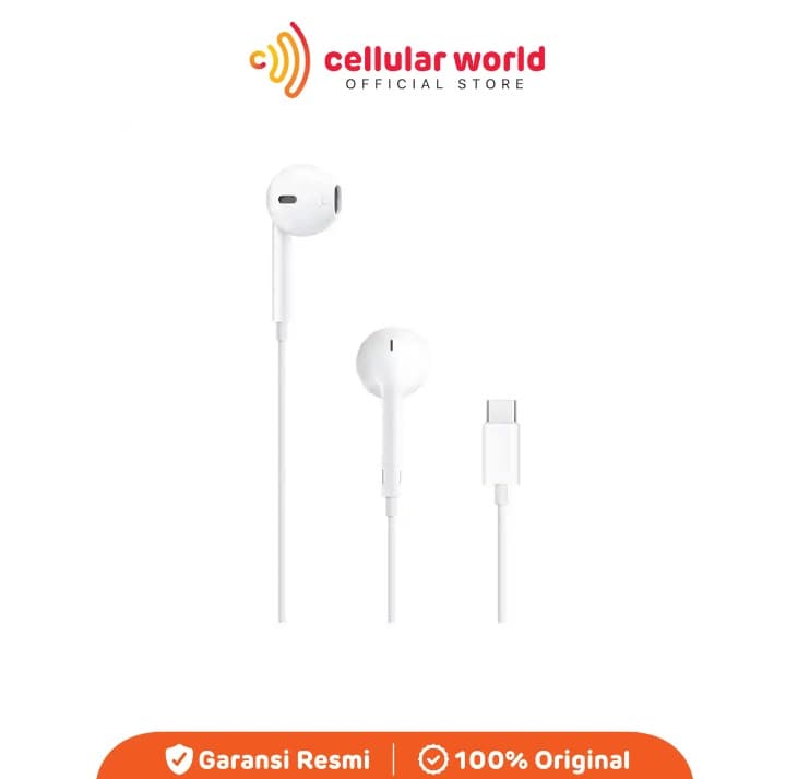 Apple EarPods (USB-C) [Garansi Resmi]