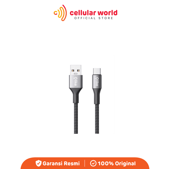 Olike D115C-30CM Kabel Data USB-A To C Black