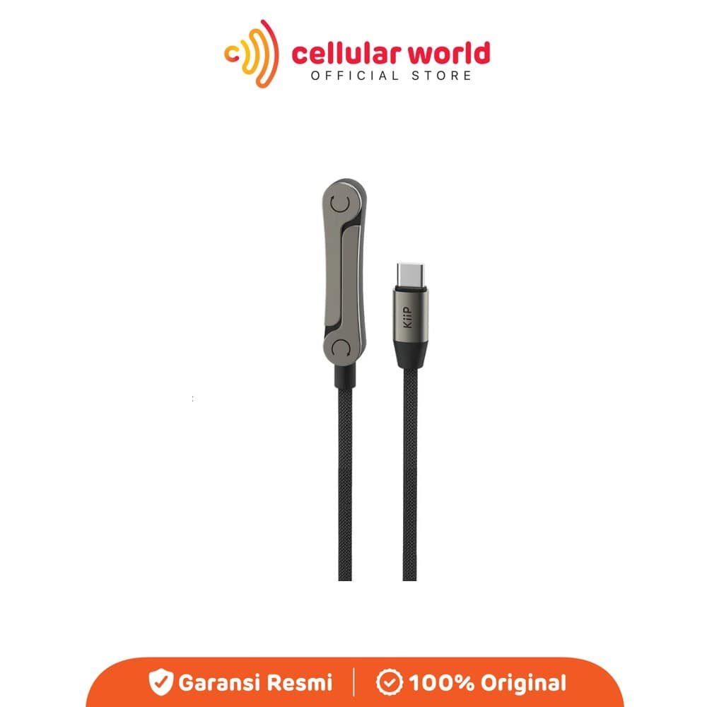 Kiip CC240 Kabel Data Standing USB-C to USB-C Fast Charging 240W PD [ Garansi Resmi ]