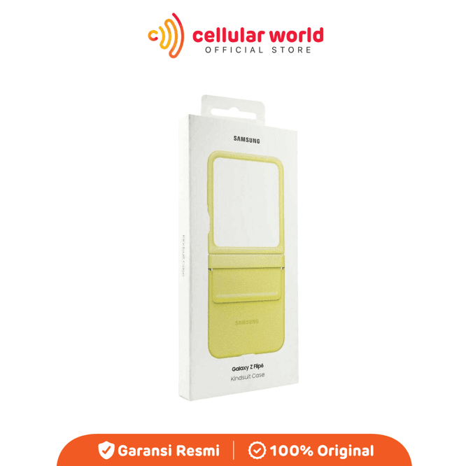Samsung Z Flip 6 Kindsuit Case Yellow