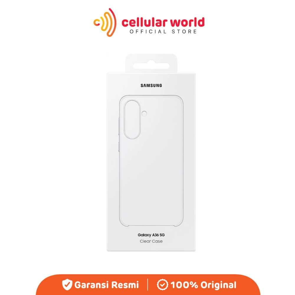Samsung Galaxy A36 5G Clear Case Original [ Garansi Resmi ]