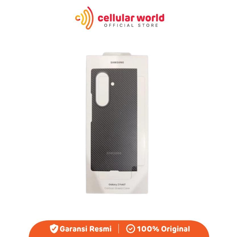 Samsung  Galaxy Z Fold7 Carbon Shield Case Black [Garansi  Resmi]
