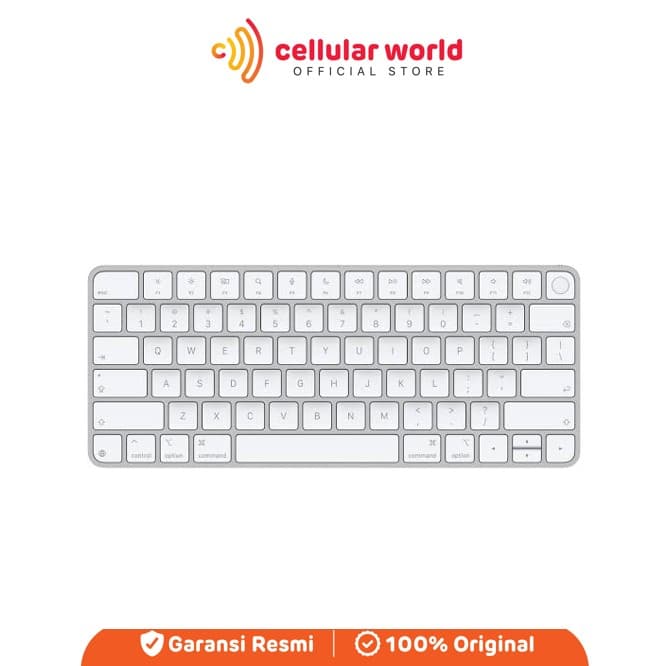Apple Magic Keyboard with Touch ID (USB-C) - White ( Garansi Resmi )