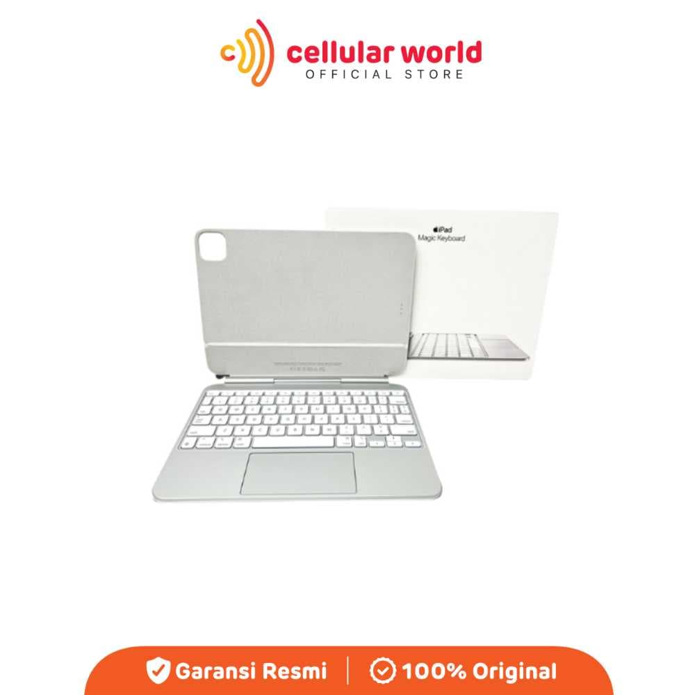 Apple Ipad Magic Keyboard 12,9 Inch White [ Garansi Resmi ]