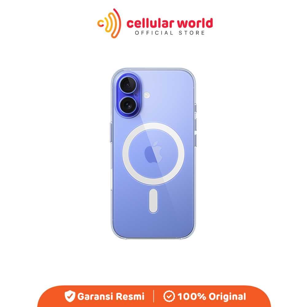 Apple Clear Case With MagSafe iPhone 16 [ Garansi Resmi ]