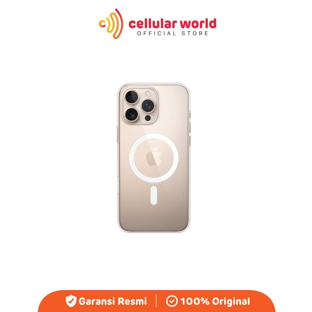 Apple Clear Case With MagSafe iPhone 16 Pro Max [ Garansi Resmi ]