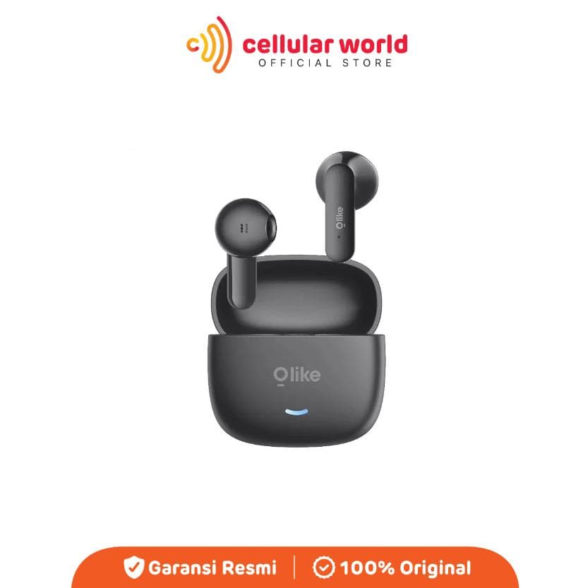 Olike T100S True Wireless Earphone | Super Bass | Earphone Headset Low Latency Airbuds [Garansi Resmi]
