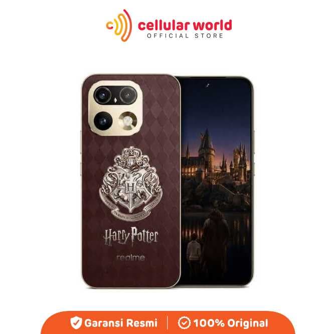 Realme 16 Pro 5G Harry Potter Edition 12/256GB | Baterai 7000mAh | 80W Supervooc | Amoled 144Hz | 200MP | 5G | NFC [Garansi Resmi]