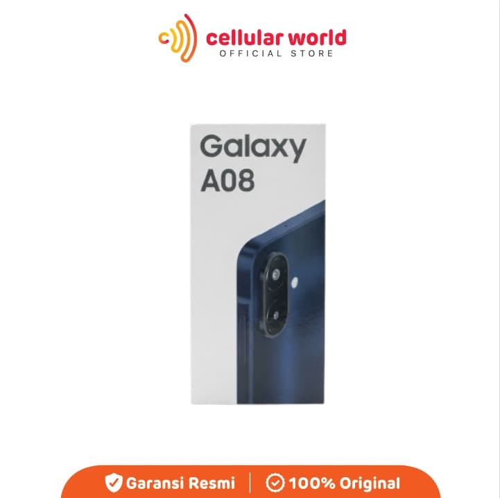 Samsung Galaxy A08 LTE | 50 MP Pro-Grade Camera | Long-lasting 6,000 mAh Battery [Garansi Resmi]