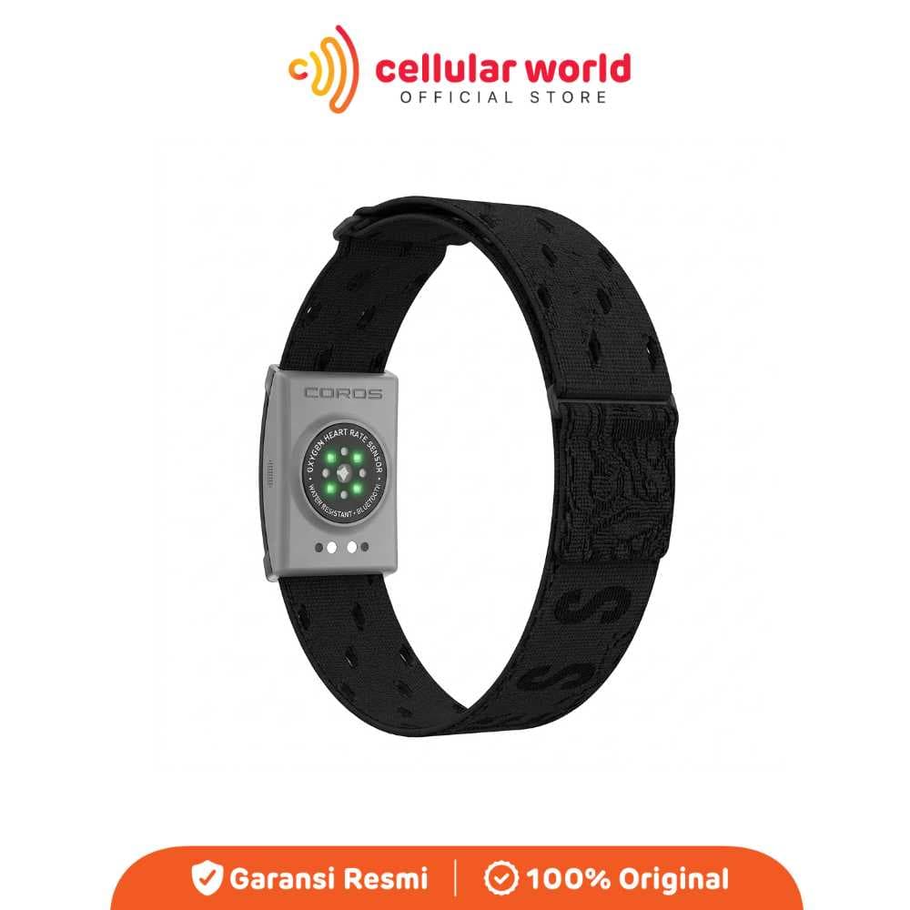 Coros Heart Rate Monitor Jakob Ingebrigtsen Edition Black [ Garansi Resmi ]
