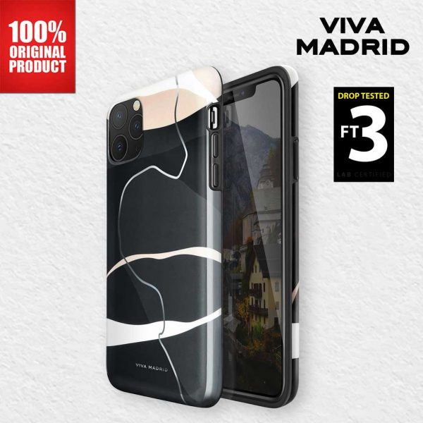 Viva Madrid Meandro Case Mono black - Casing IPhone 11 Pro Max 6.5
