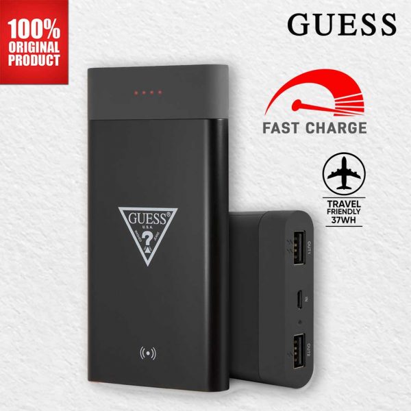 GUESS Wireless Powerbank 8000 mAh - Black