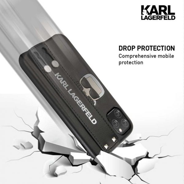 Jual Karl Lagerfeld Head Emboss H.Strap PU Leather Case - Casing IPhone 11  Pro Max 6.5 Garansi Resmi di Bali - CELLULAR WORLD