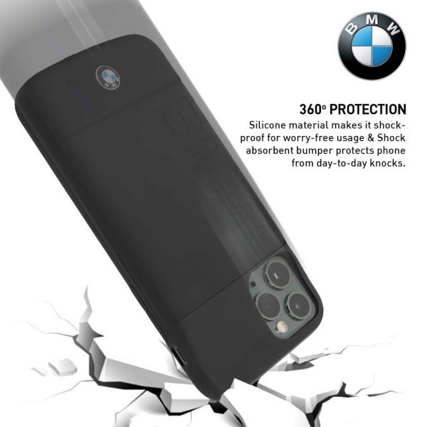 BMW Power Case Full Cover 4.000 MaH Black - Casing IPhone 11 Pro Max 6.5