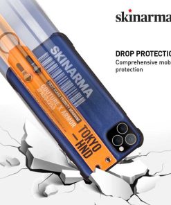Skinarma Bando Strap Case Blue - Casing iPhone 11 Pro Max 6.5 
