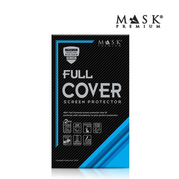 Mask Premium TPU Full Cover - Anti Gores Screen Guard Samsung Galaxy S7 Edge (F.Set)