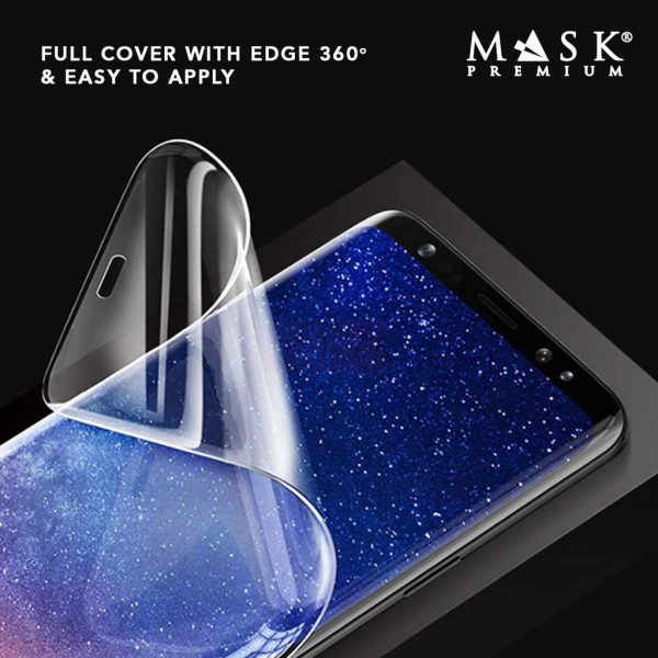 Mask Premium TPU Full Cover - Anti Gores Screen Guard Samsung Galaxy S9 (F.Set)