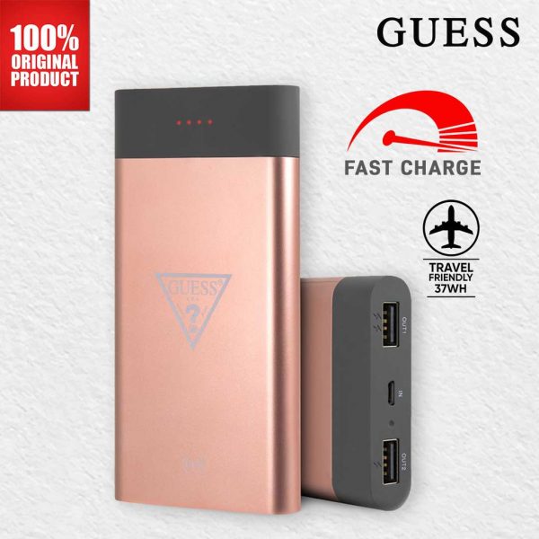 GUESS Wireless Powerbank 8000 mAh - Pink
