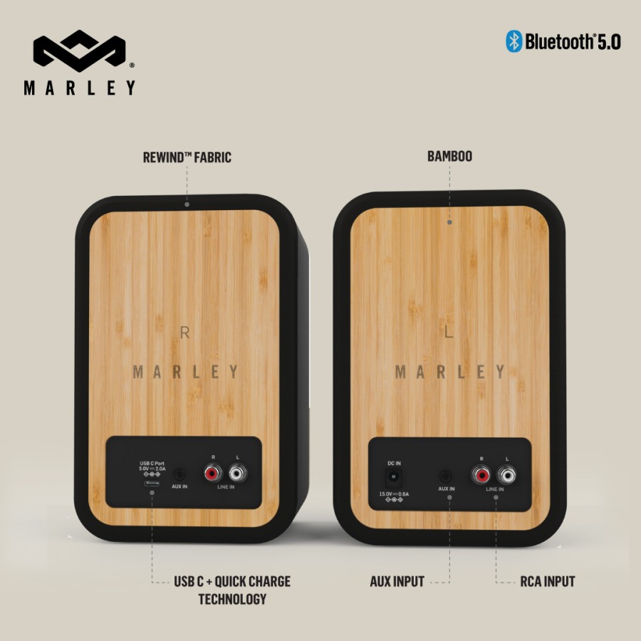 Jual Marley Get Together 2 Speaker Bluetooth Garansi Resmi di Bali