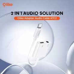 Olike ATC2 Adapter Audio Converter 2IN1-White
